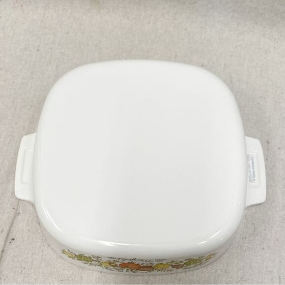 CorningWare Spice of Life 2-quart Casserole Glass Lid & 2 3/4 cup no lid - Picture 4 of 16